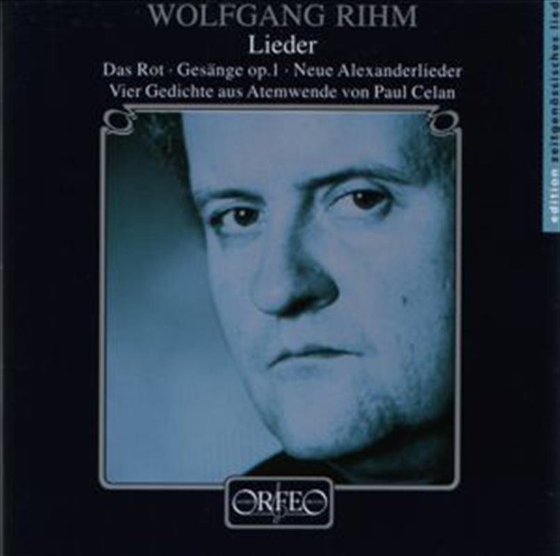 Lieder: Vier Gedichte/Product Detail/Classical