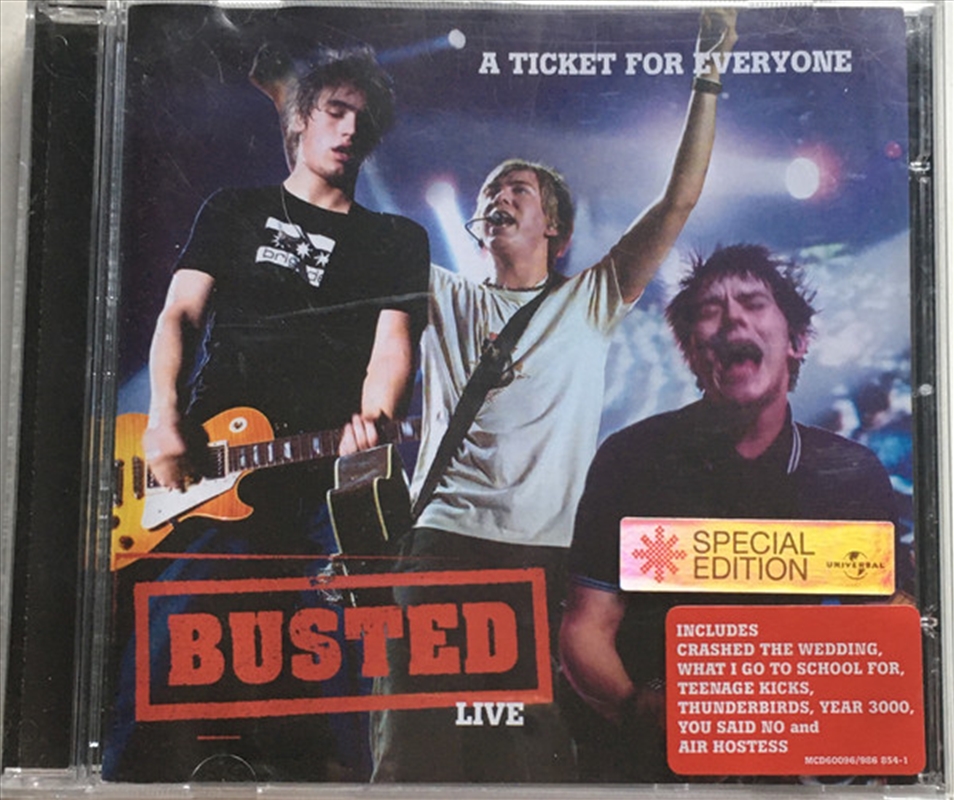 Live A Ticket For Everyone/Product Detail/Rock/Pop