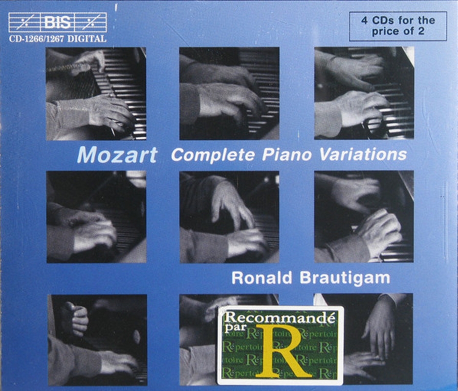 Mozart Pno Variations Comple/Product Detail/Classical