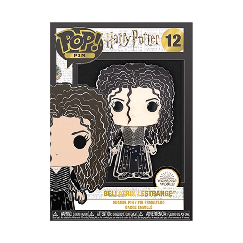 Harry Potter - Bellatrix 4" Pop! Enamel Pin | Merchandise