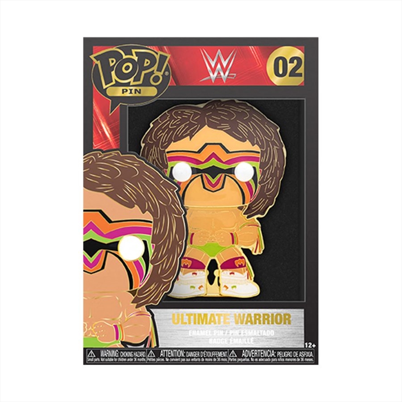 WWE - Ultimate Warrior 4" Pop! Enamel Pin | Merchandise
