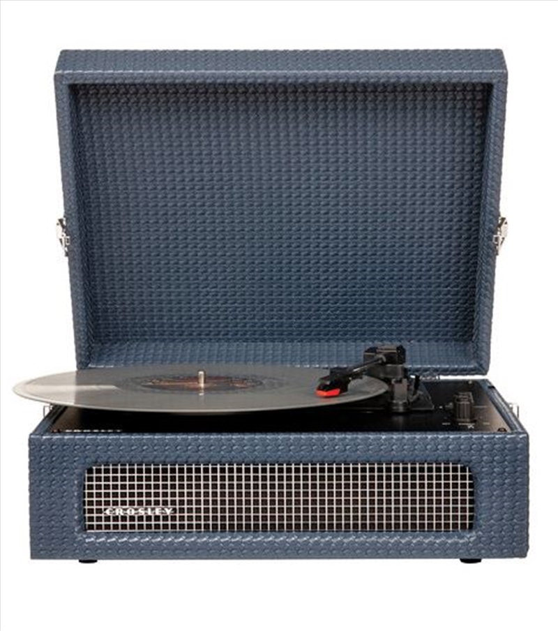Navy Crosley Voyager Bluetooth Portable Turntable/Product Detail/Turntables