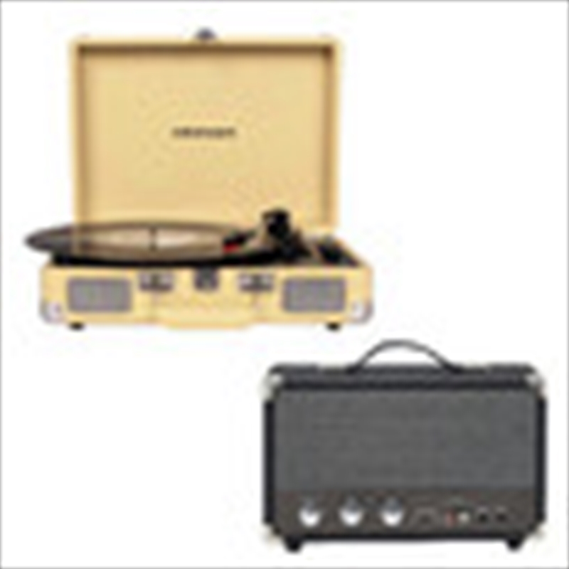Crosley Cruiser Bluetooth Portable Turntable with Speaker - Fawn | Hardware Electrical