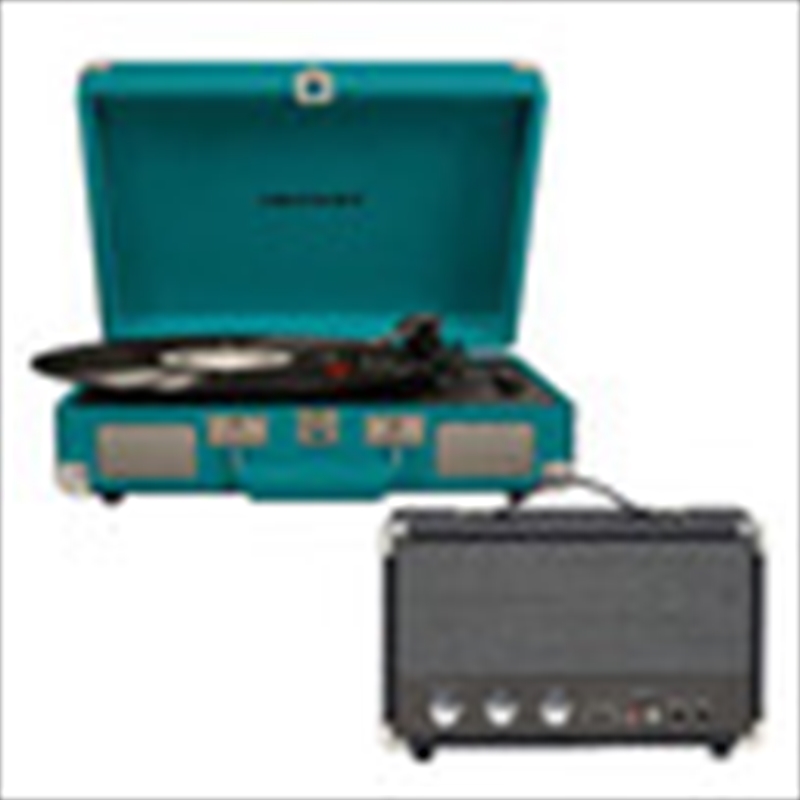 Crosley Cruiser Bluetooth Portable Turntable with Speaker - Teal | Hardware Electrical