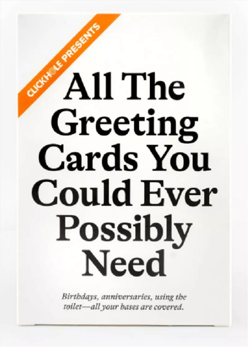 All The Greeting Cards You Could Ever Possibly Need/Product Detail/Card Games