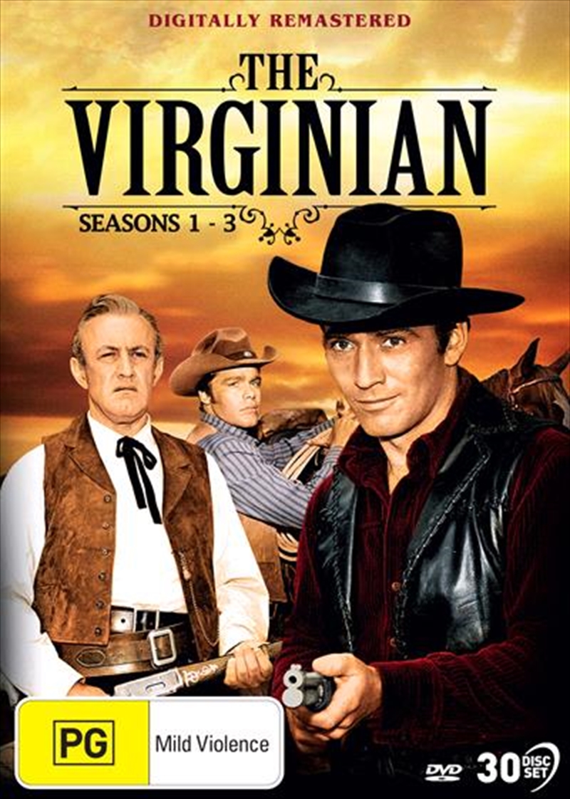 Virginian - Season 1-3, The DVD/Product Detail/Drama