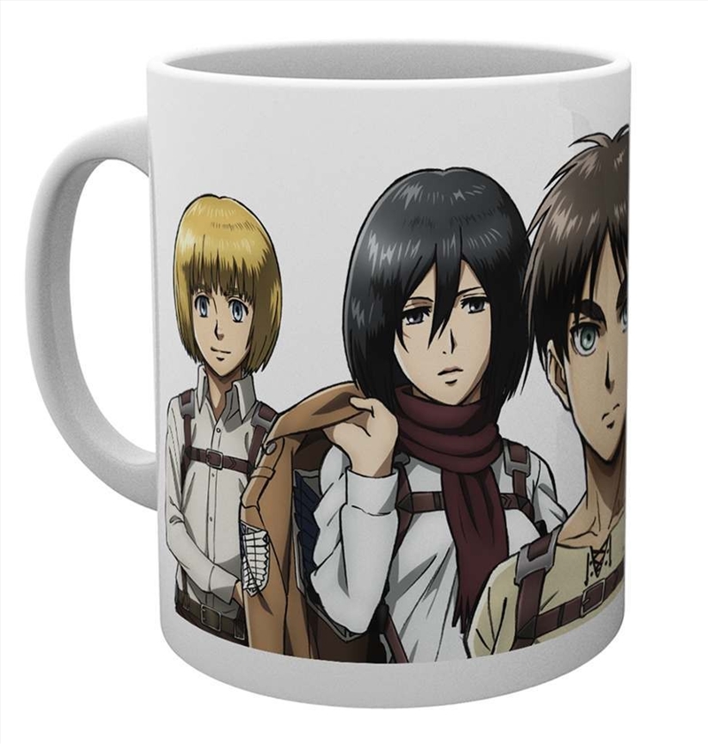Attack On Titan Season 2 Line Up Mug/Product Detail/Mugs