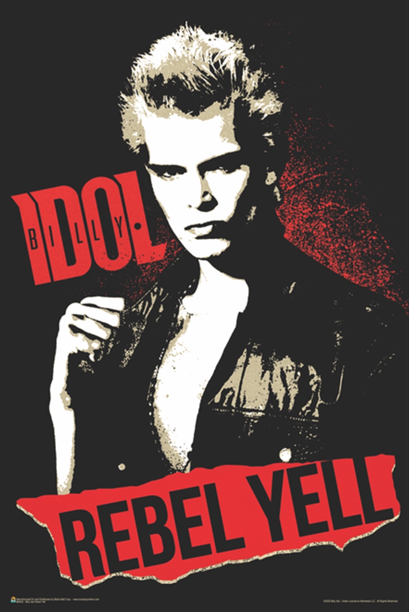 Billy Idol Rebel Yell Poster/Product Detail/Posters & Prints