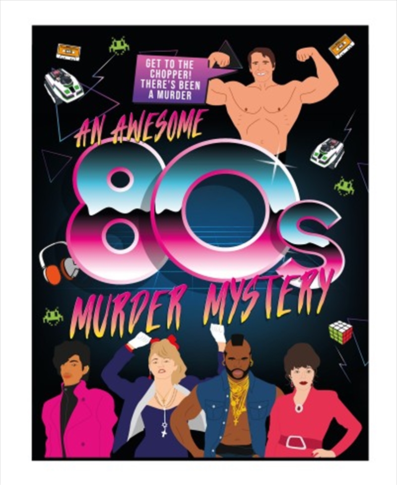 An Awesome 80's Murder Mystery Game | Merchandise