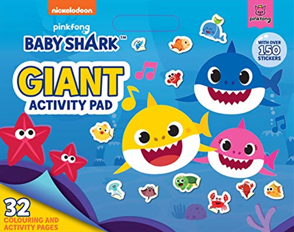 Baby Shark Giant Activity Pad/Product Detail/Arts & Crafts Supplies