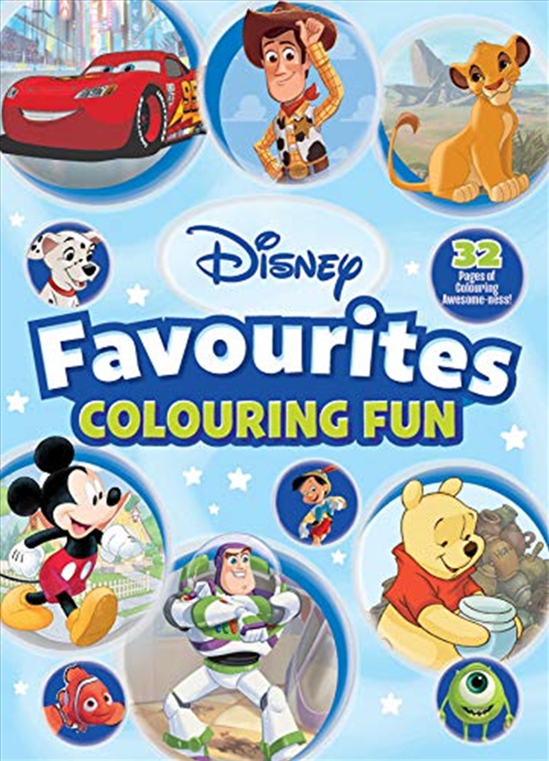 Disney Favourites Colouring Fun (Blue)/Product Detail/Kids Colouring