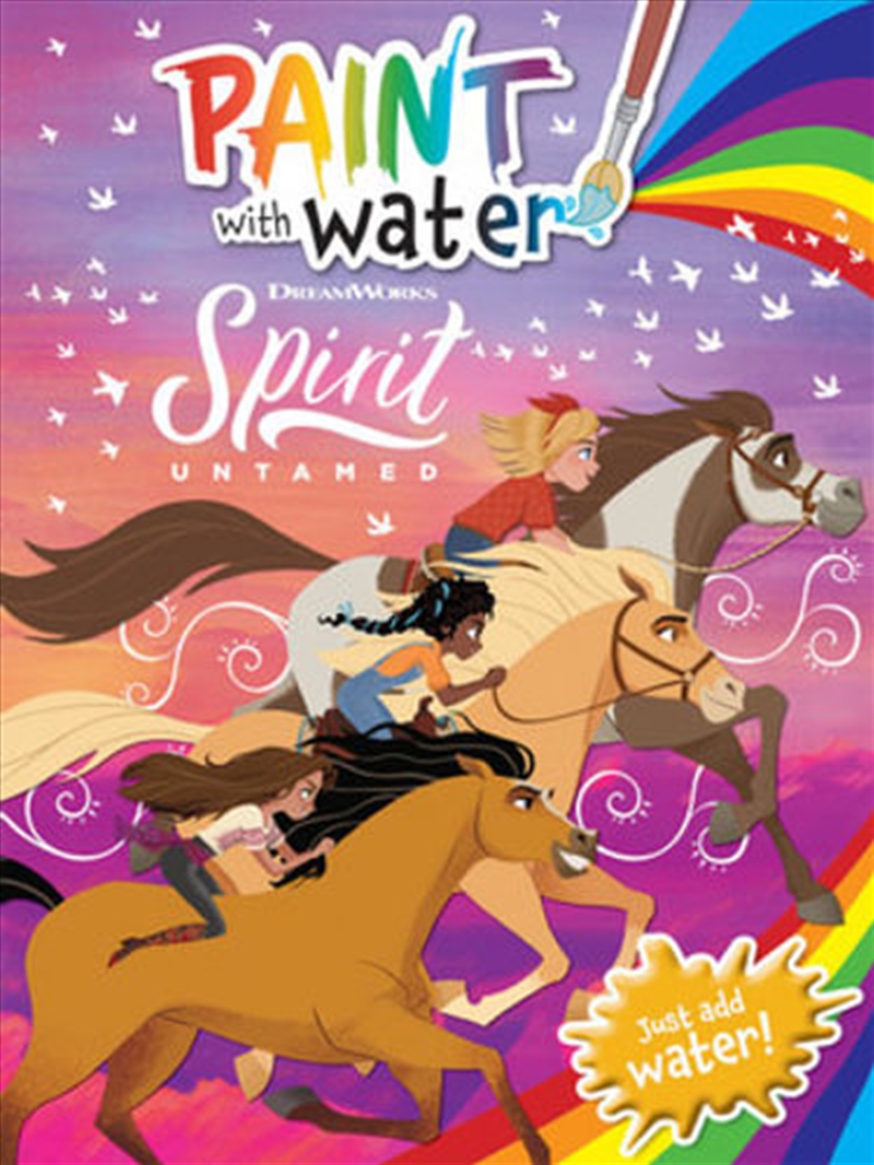Spirit Untamed: Paint with Water/Product Detail/Kids Colouring