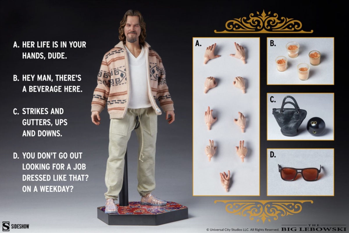 The Big Lebowski - The Dude 12" Action Figure/Product Detail/Figurines