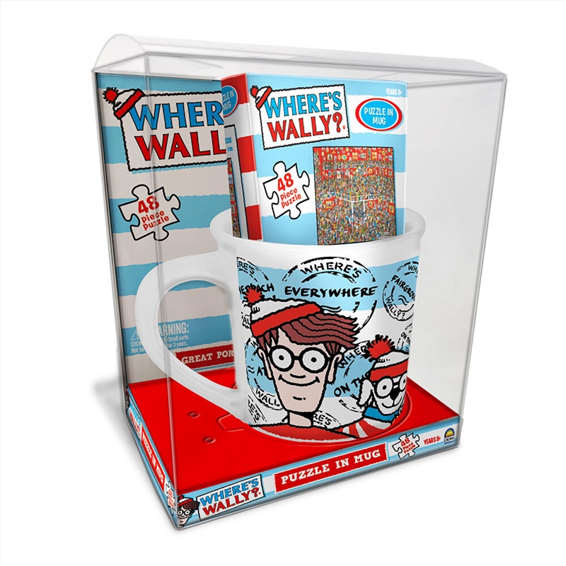 Where's Wally Puzzle In Mug 48pc/Product Detail/Film and TV