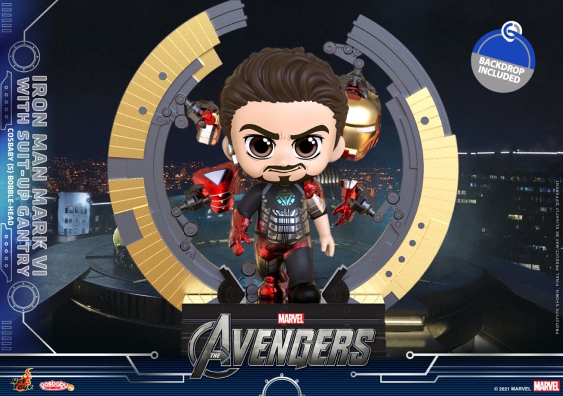 Avengers Movie - Iron Man Mark IV with Gantry Cosbaby | Merchandise