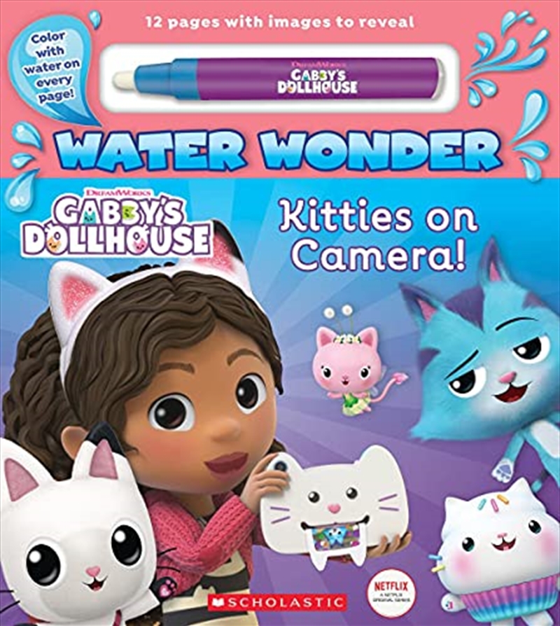 Gabby’s Dollhouse Water Wonder (A Gabby’s Dollhouse Water Wonder Storybook) | Board Book