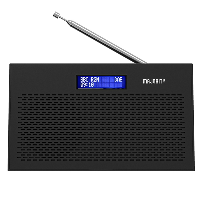 Buy Majority Histon Compact Dab/Dab+ & Fm RadioBlack, Radio Sanity