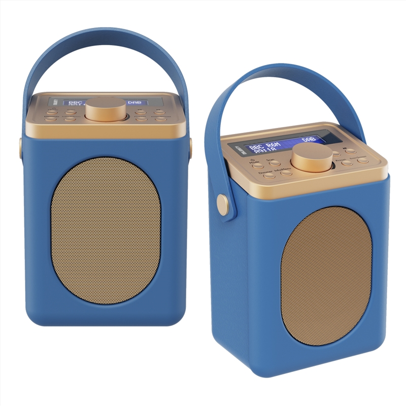 Majority Little Shelford DAB/DAB+ Radio with Bluetooth-Midnight Blue-2PK/Product Detail/Speakers