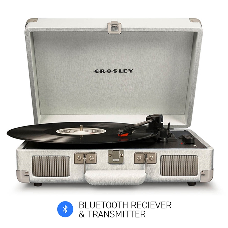 Crosley Cruiser White Sands – Bluetooth Portable Turntable/Product Detail/Turntables