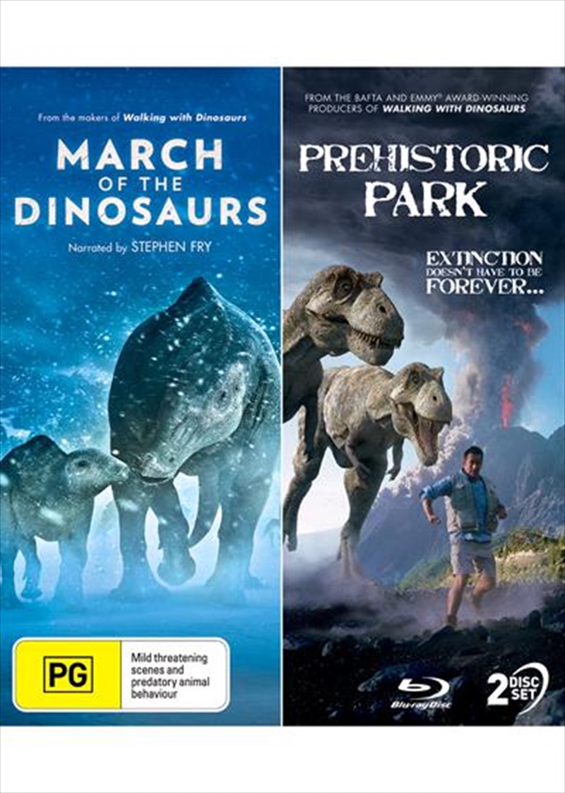 Prehistoric Park / March Of The Dinosaurs Blu-ray/Product Detail/Documentary
