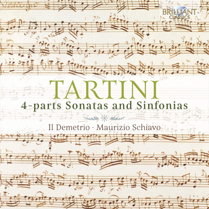 4-Parts Sonatas & Sinfonias/Product Detail/Classical