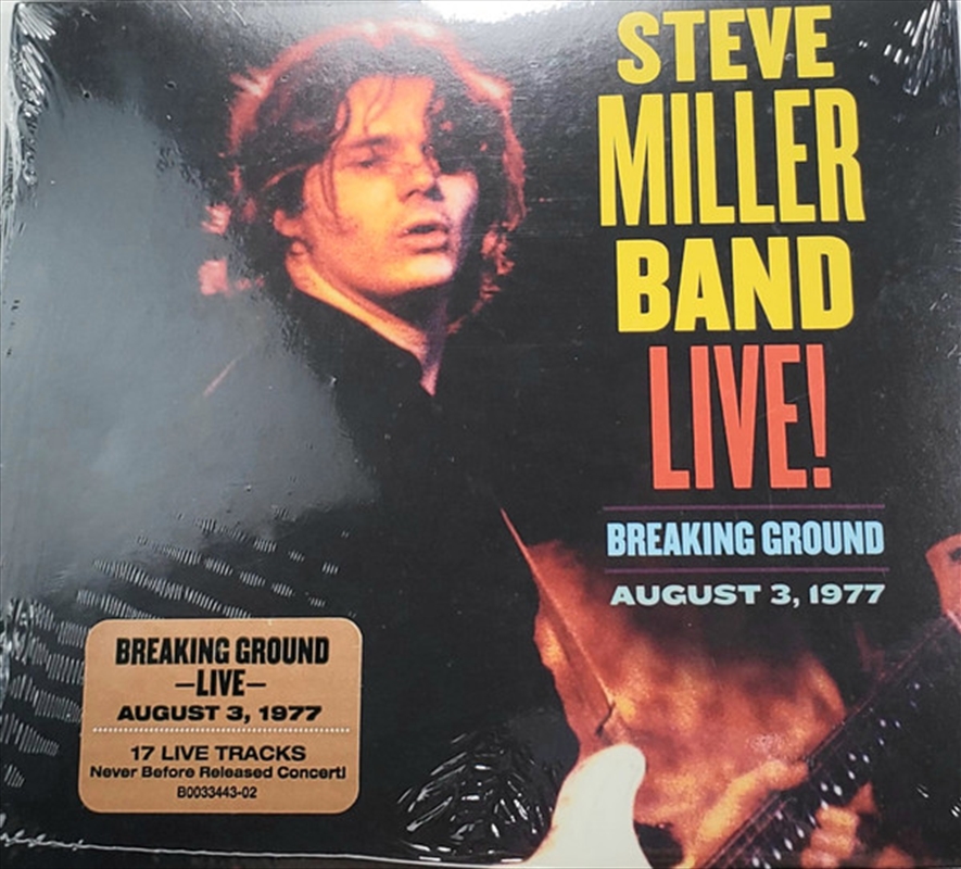 Live Breaking Ground Aug 3 77/Product Detail/Rock