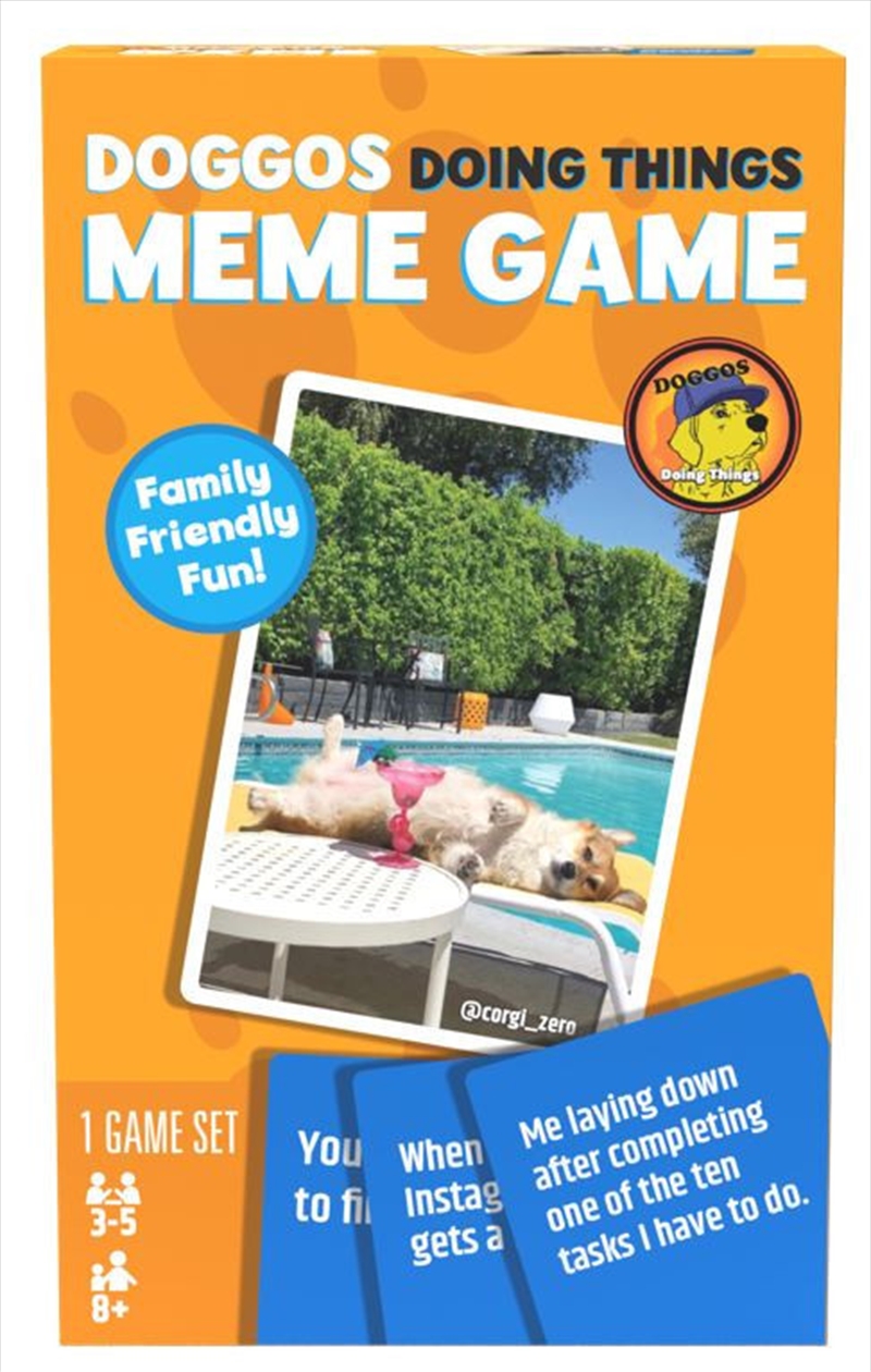 Dogs Doing Things Meme Game | Merchandise