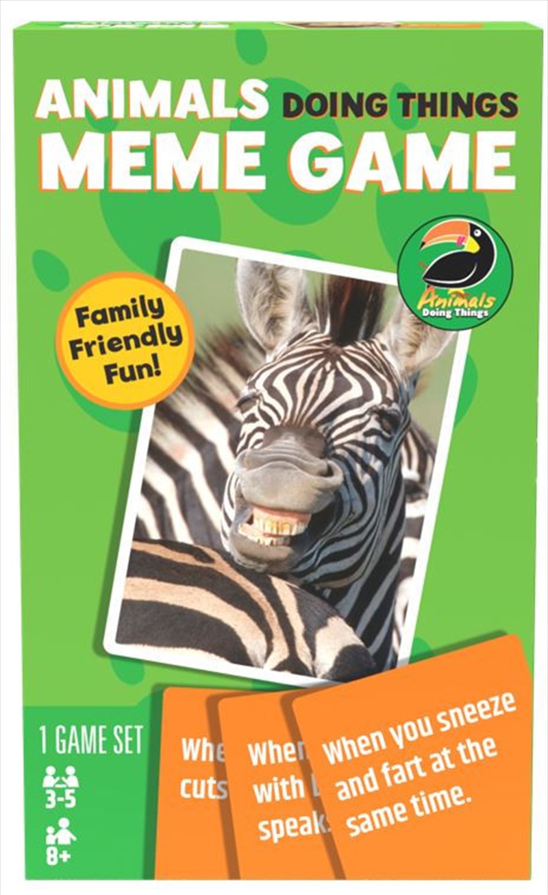 Animals Doing Things Meme Game/Product Detail/Card Games