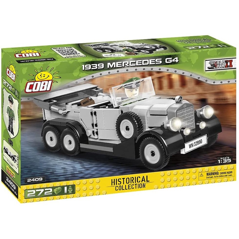 World War II - 1939 Mercedes G4 1:35 Scale 1480 pieces/Product Detail/Building Sets & Blocks