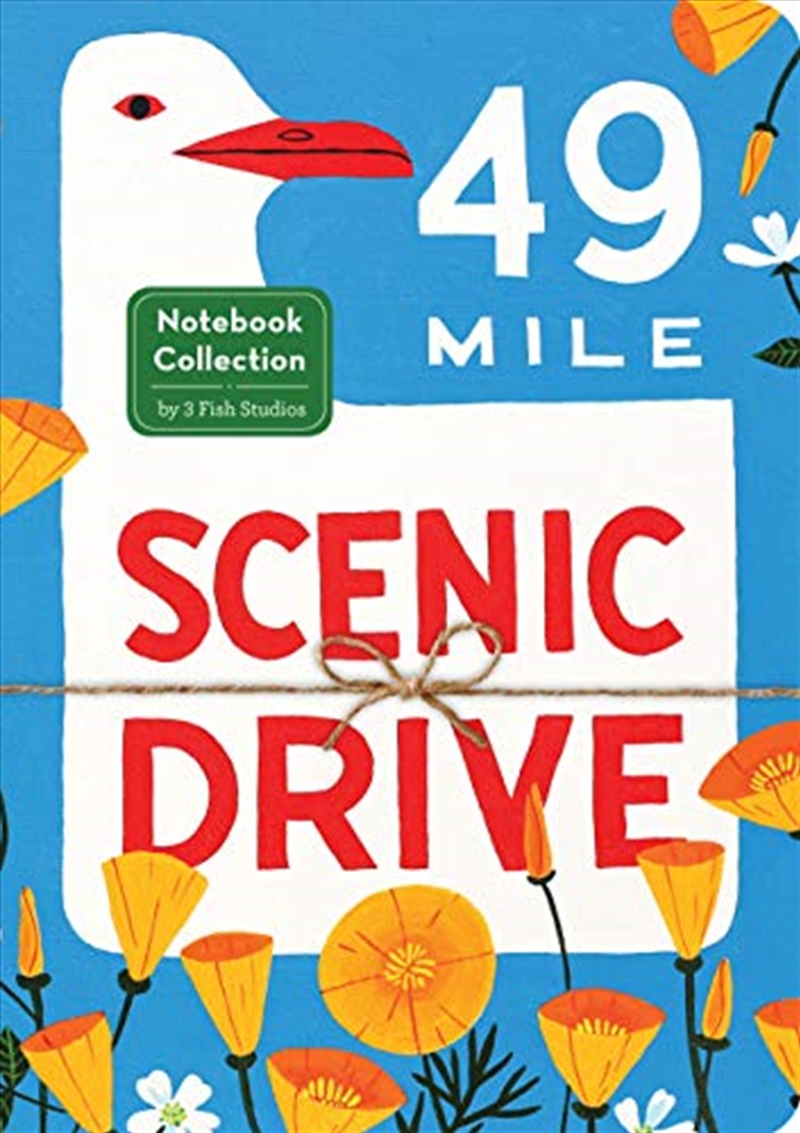 49-Mile Scenic Drive Notebook Collection: (San Francisco Blank Journals, Three Notebooks with Iconic/Product Detail/Notebooks & Journals