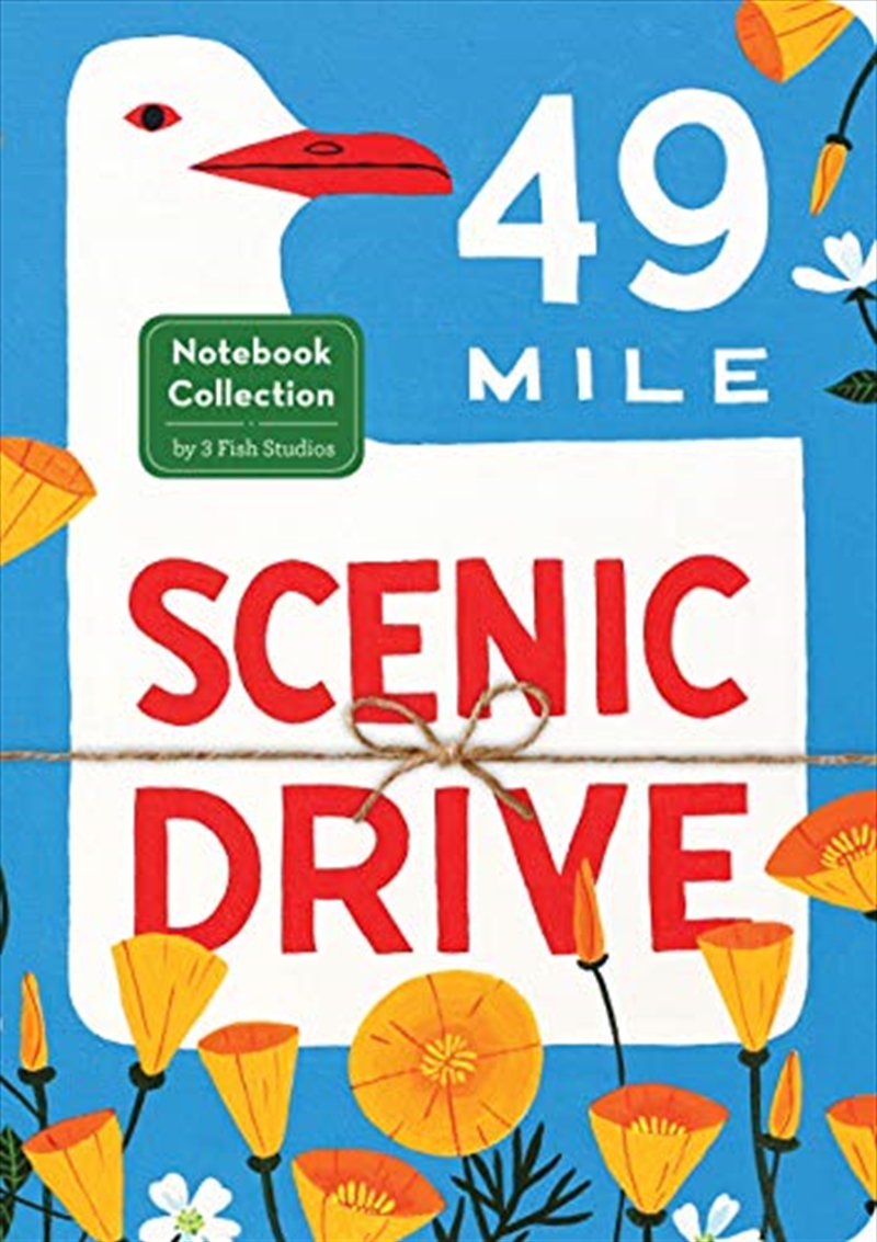 49-Mile Scenic Drive Notebook Collection: (San Francisco Blank Journals, Three Notebooks with Iconic | Merchandise