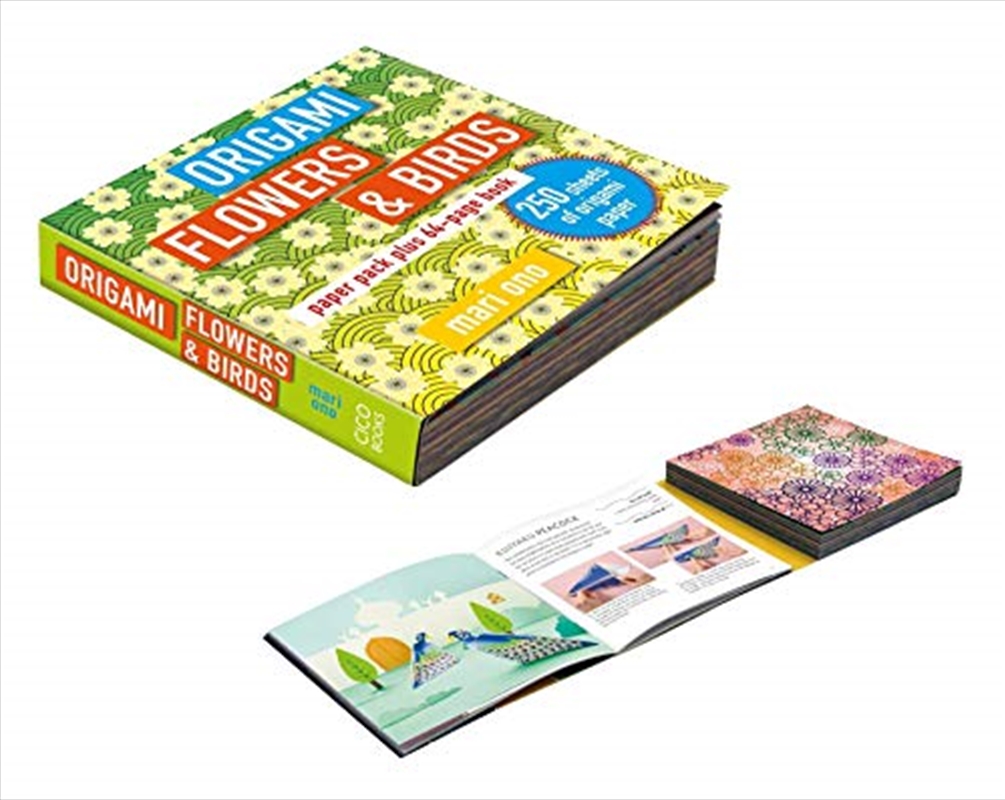 Origami Flowers and Birds: Paper pack plus 64-page book/Product Detail/Arts & Craft