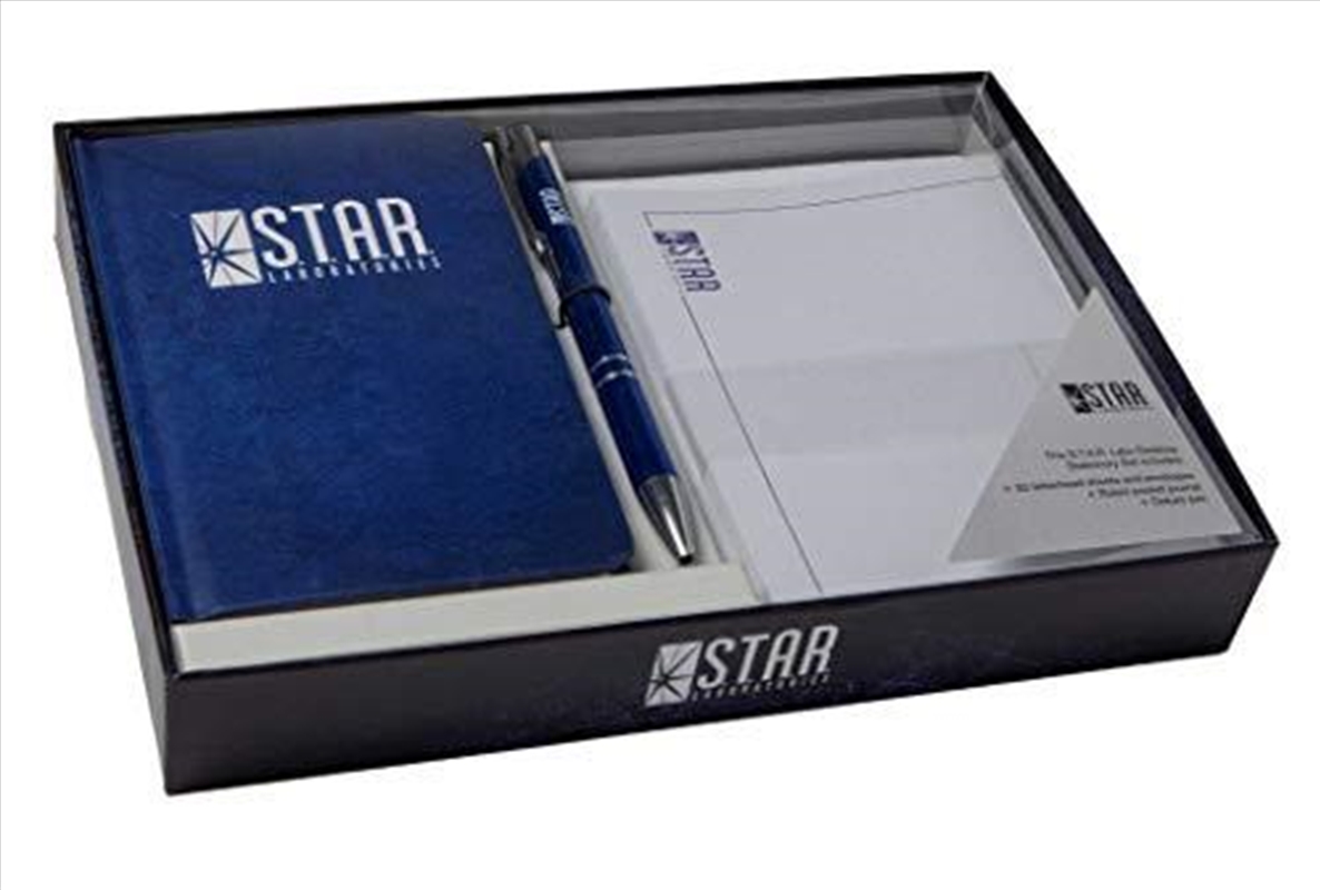 DC Comics: S.T.A.R. Labs Desktop Stationery Set (With Pen)/Product Detail/Notebooks & Journals