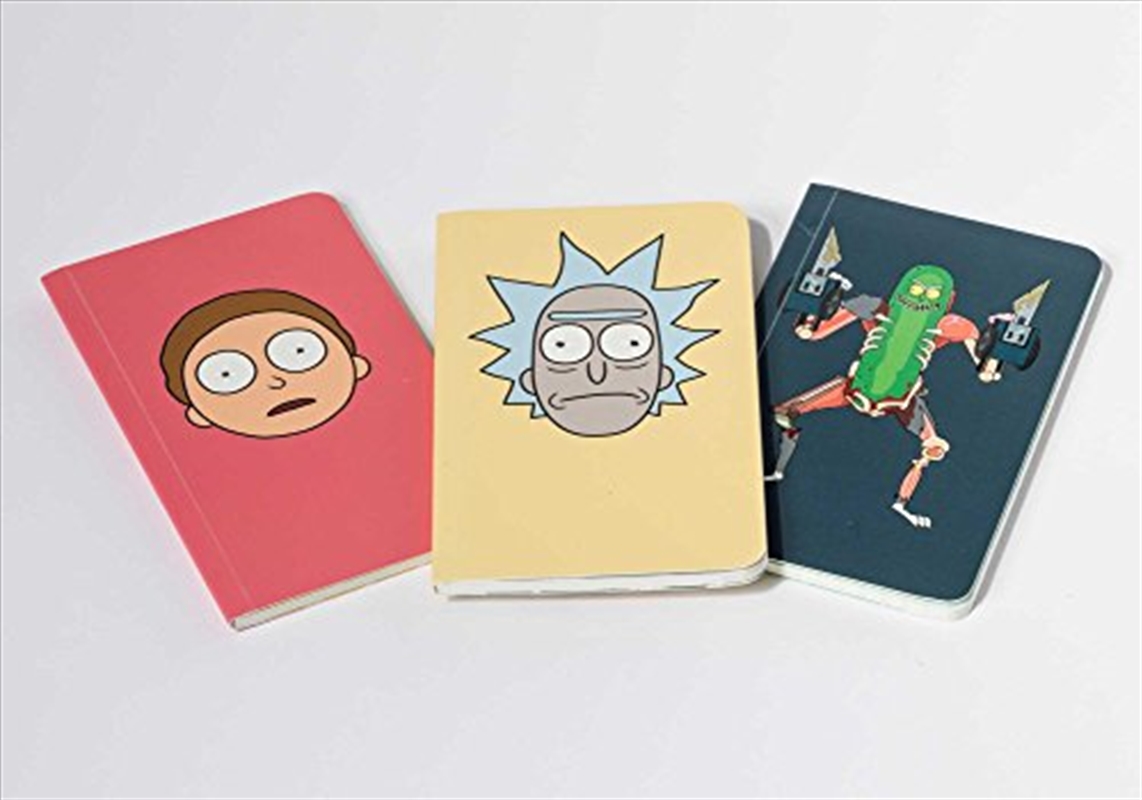 Rick and Morty: Pocket Notebook Collection (Set of 3)/Product Detail/Notebooks & Journals