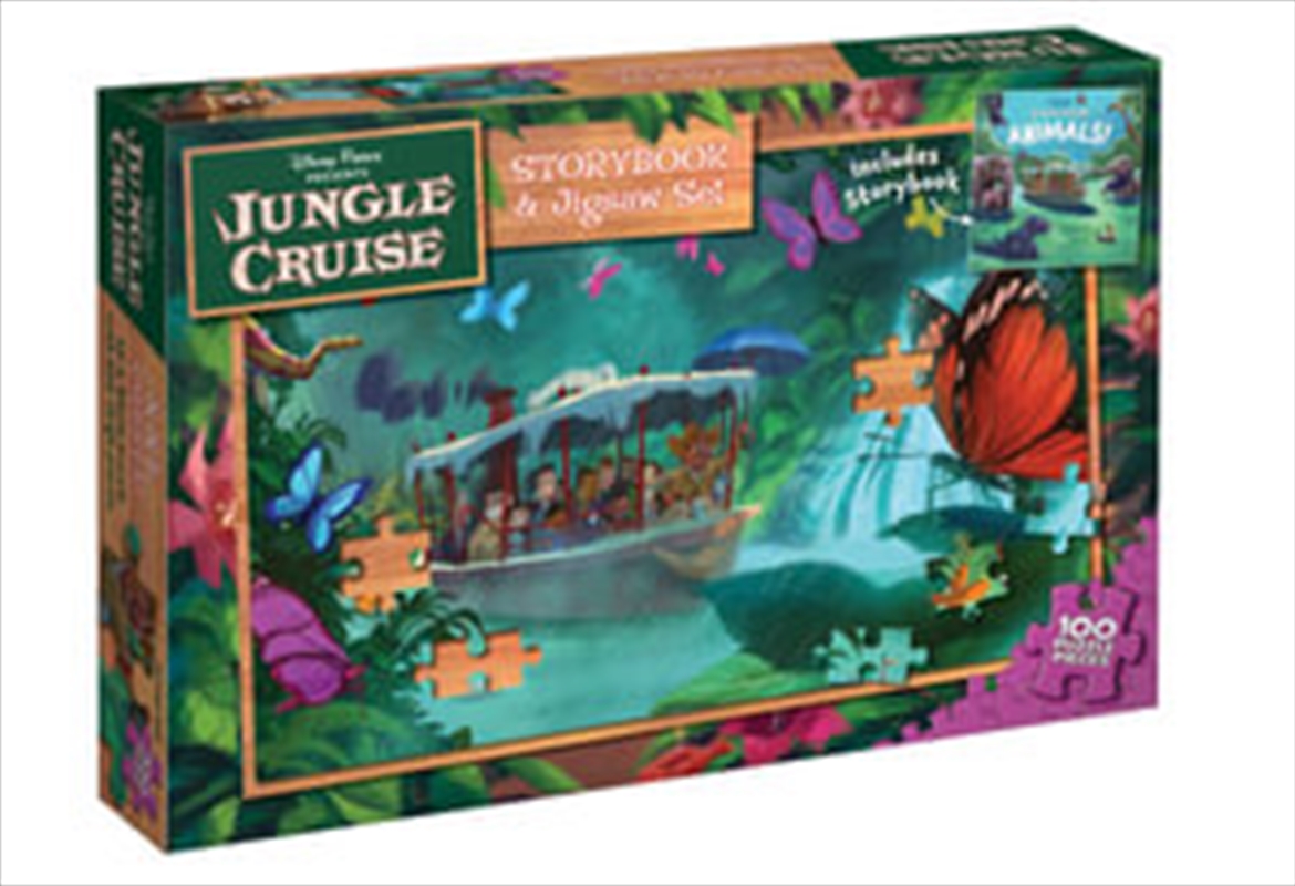 Jungle Cruise: Storybook And Jigsaw Puzzle | Colouring Book