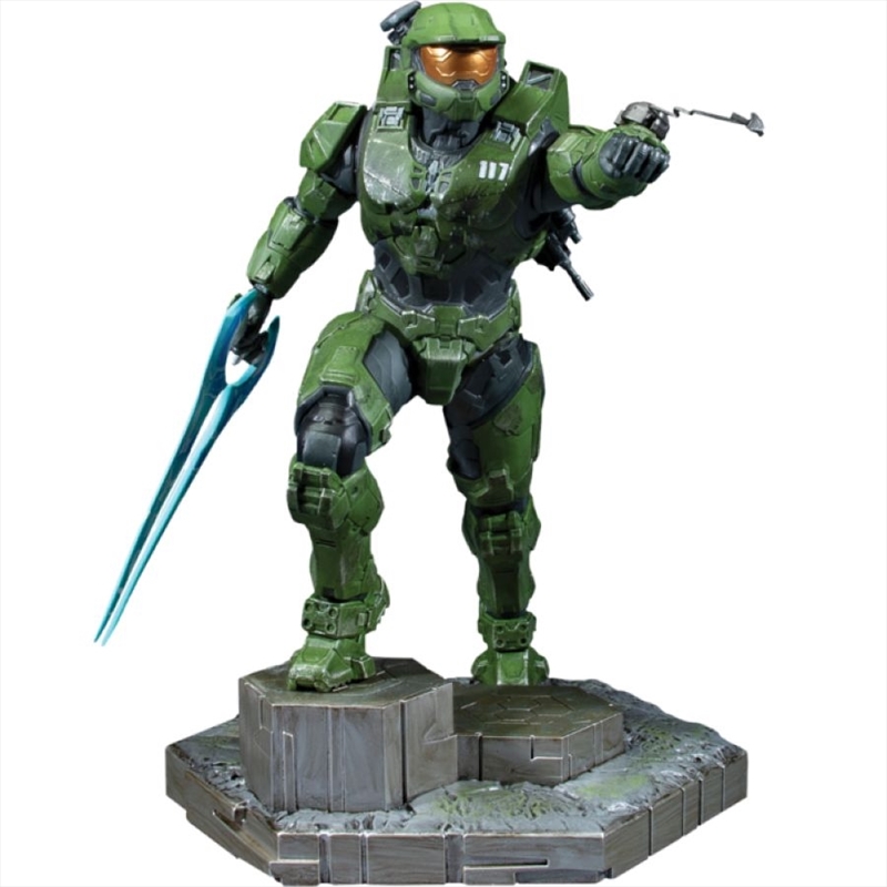 Halo Infinite - Master Chief with Grapplshot PVC Statue/Product Detail/Statues