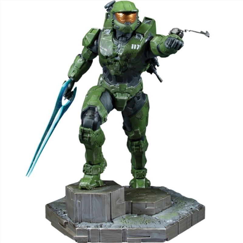 Halo Infinite - Master Chief with Grapplshot PVC Statue/Product Detail/Statues