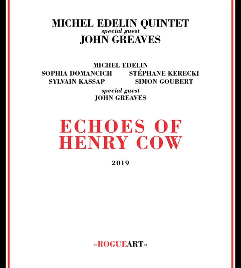 Echoes Of Henry Cow/Product Detail/Jazz