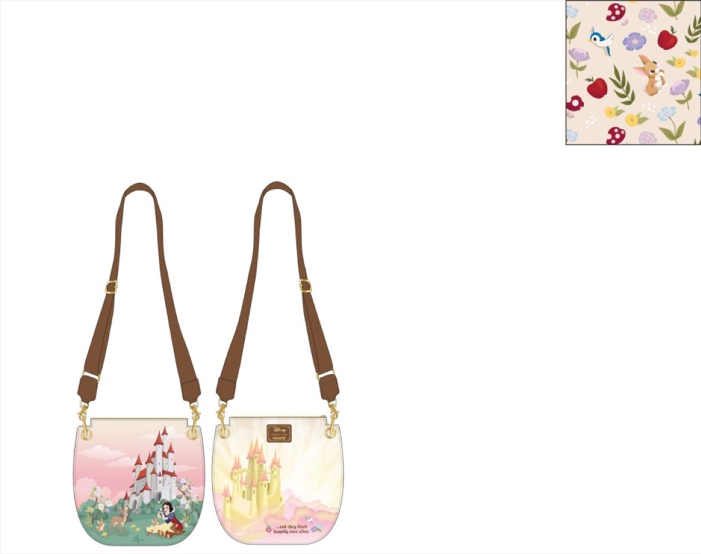 Loungefly - Snow White and the Seven Dwarfs - Castle Crossbody | Apparel