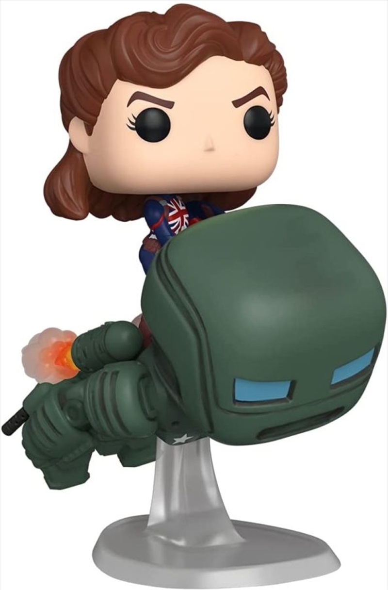 What If - Captain Carter and the Hydra Stomper Year of the Shield US Exclusive Pop! Deluxe [RS] | Pop Vinyl