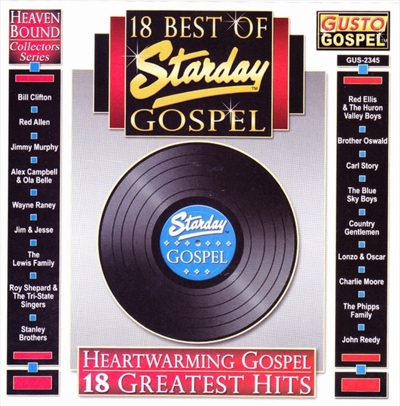 18 Best Of Starday Gospel/Product Detail/Country