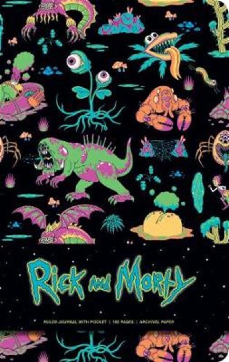 Rick and Morty Hardcover Ruled Journal/Product Detail/Notebooks & Journals