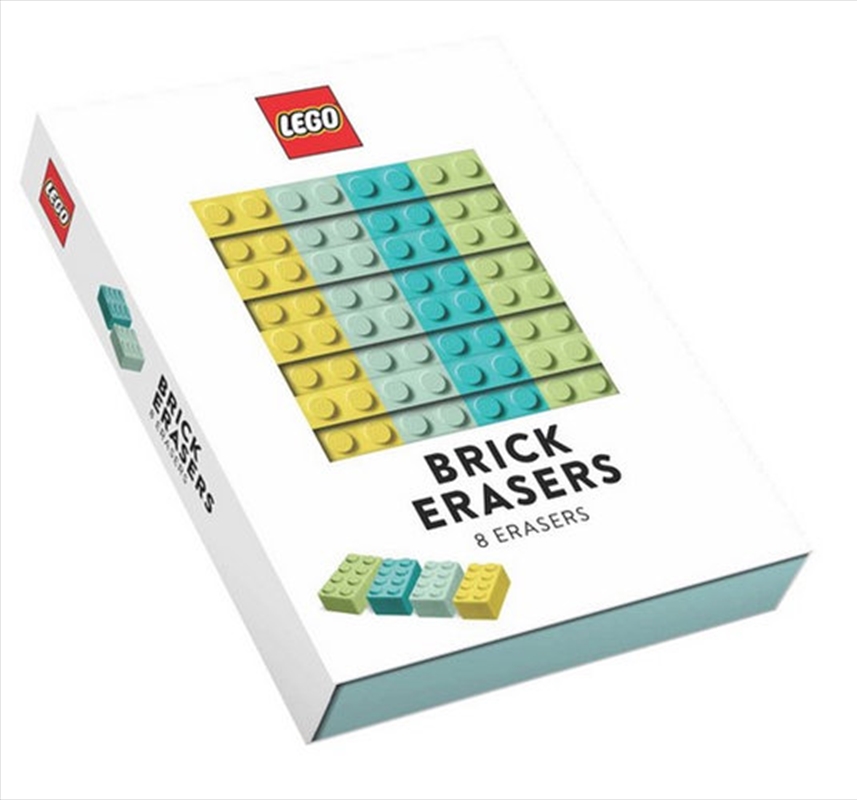 LEGO Brick Erasers 8 Erasers/Product Detail/Building Sets & Blocks