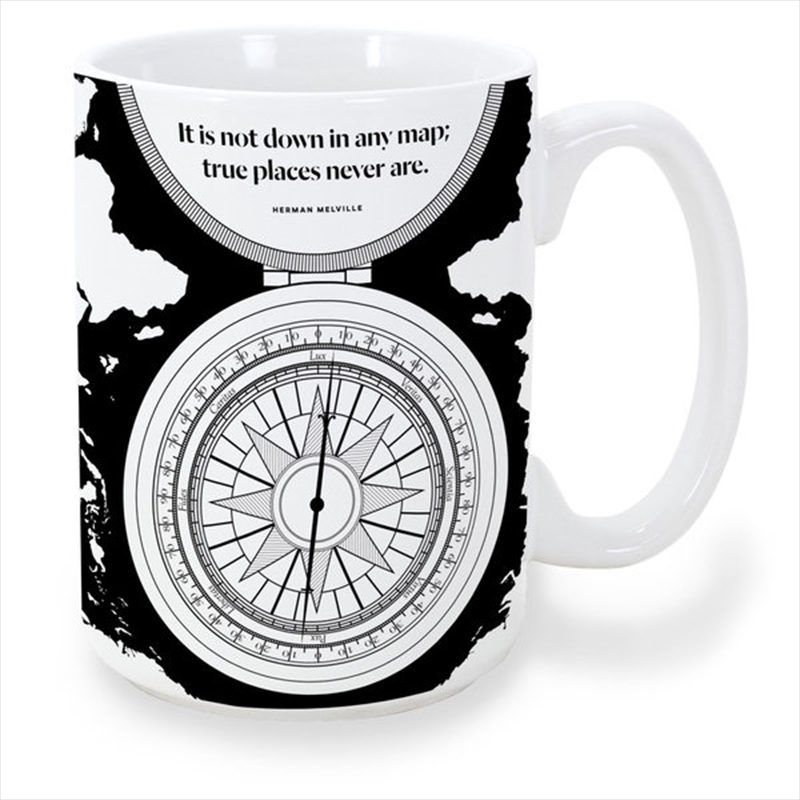 Herman Melville Compass Mug/Product Detail/Mugs