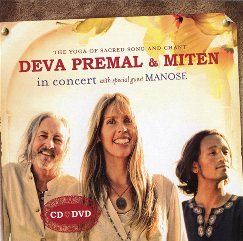 Deva Premal & Miten In Concert/Product Detail/Specialist