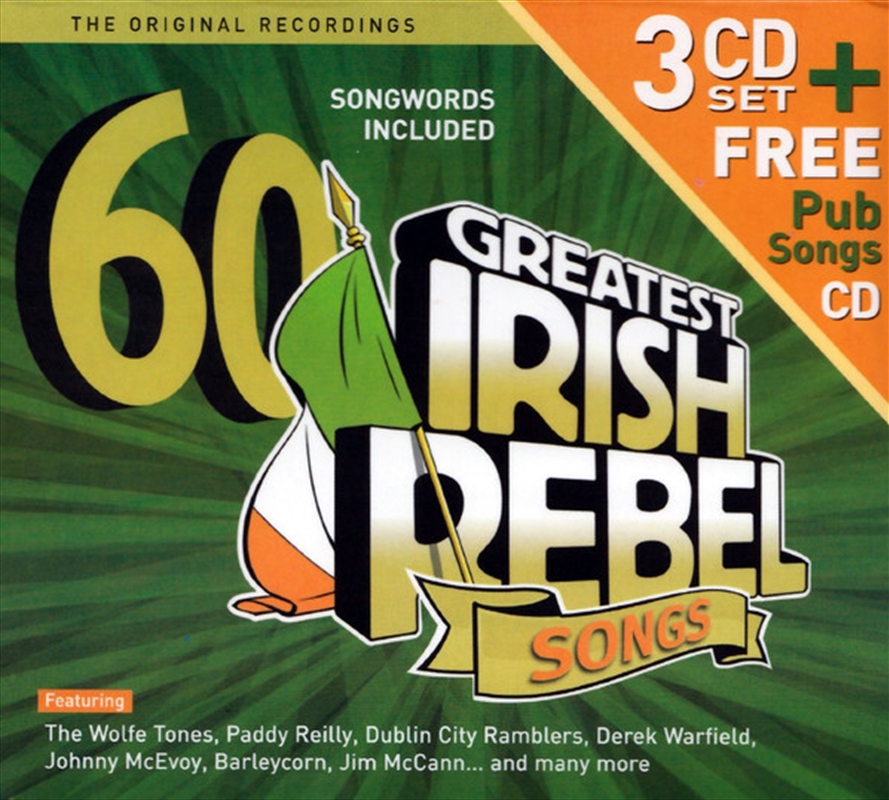 60 Greatest Ever Irish Rebel S/Product Detail/Pop