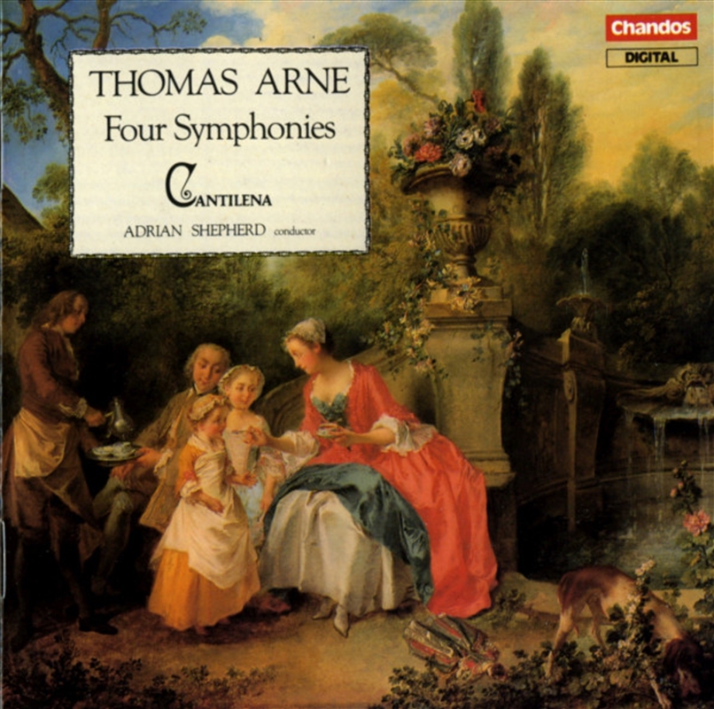 Arne: Four Symphonies/Product Detail/Classical