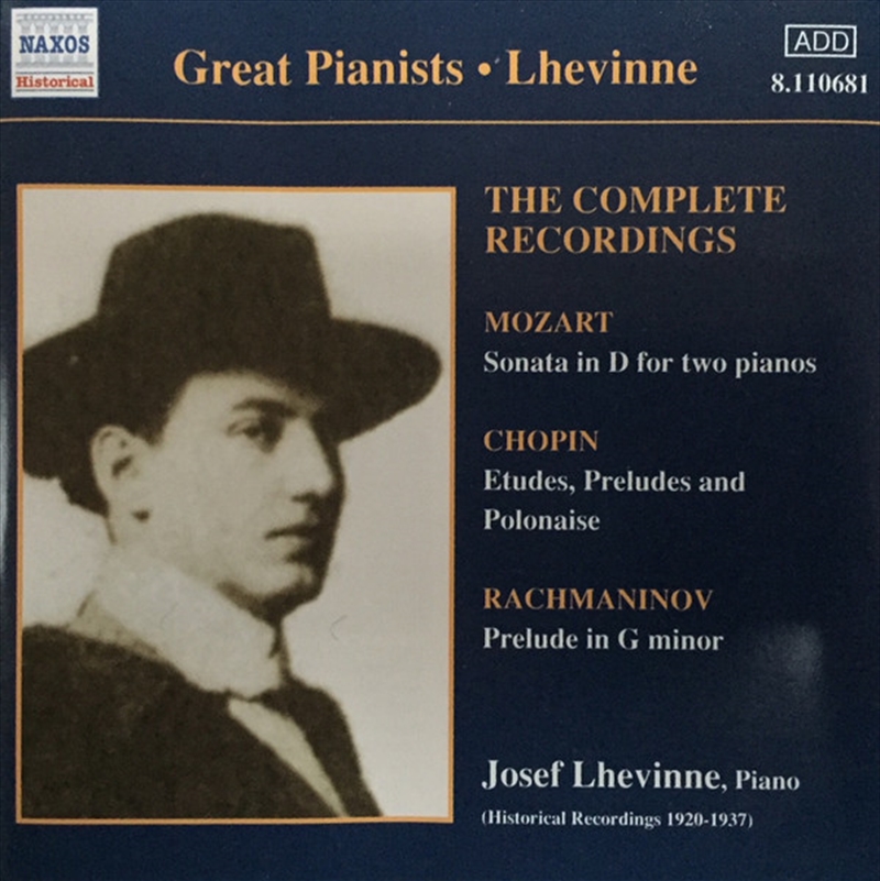 Complete Recordings 1920 - 1937/Product Detail/Classical