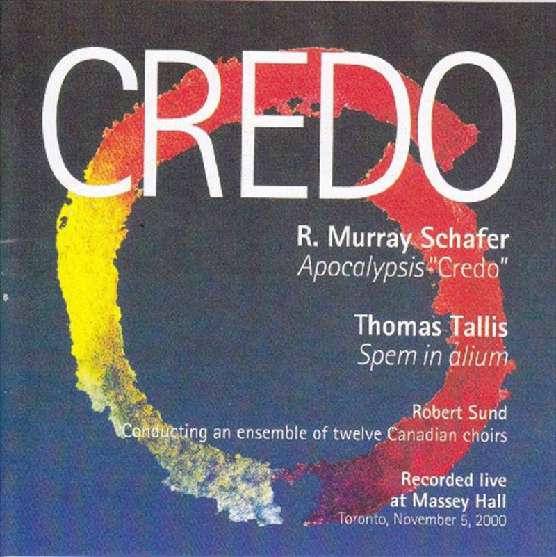 Credo: Schafer And Tallis/Product Detail/Classical