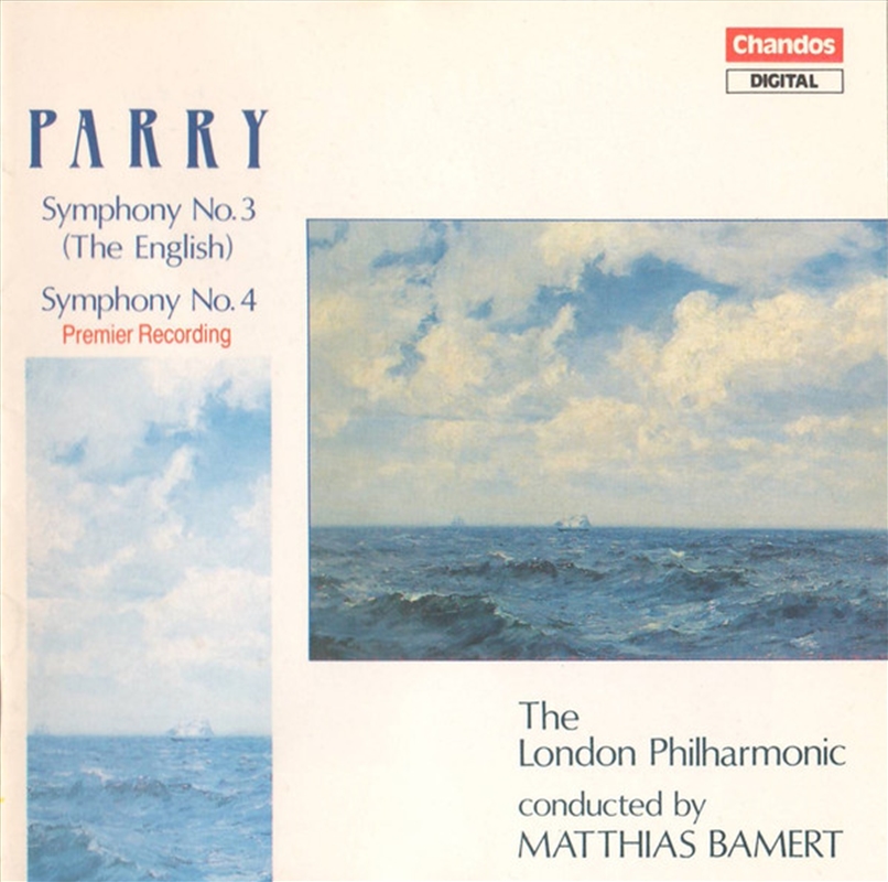 Parry: Symphonies No 3 & 4/Product Detail/Classical